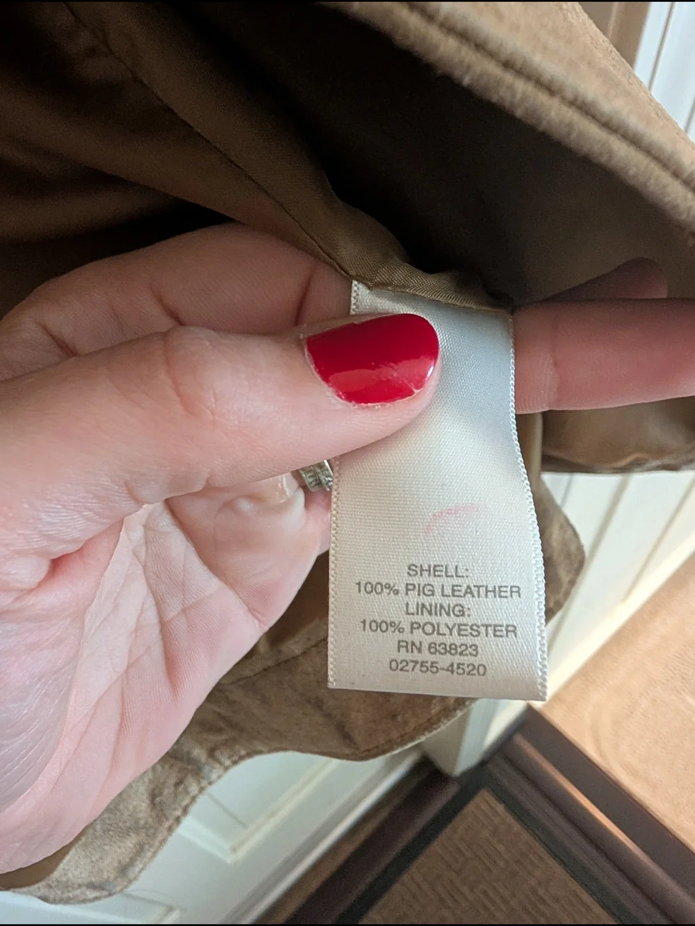 Christopher & Banks soft suede